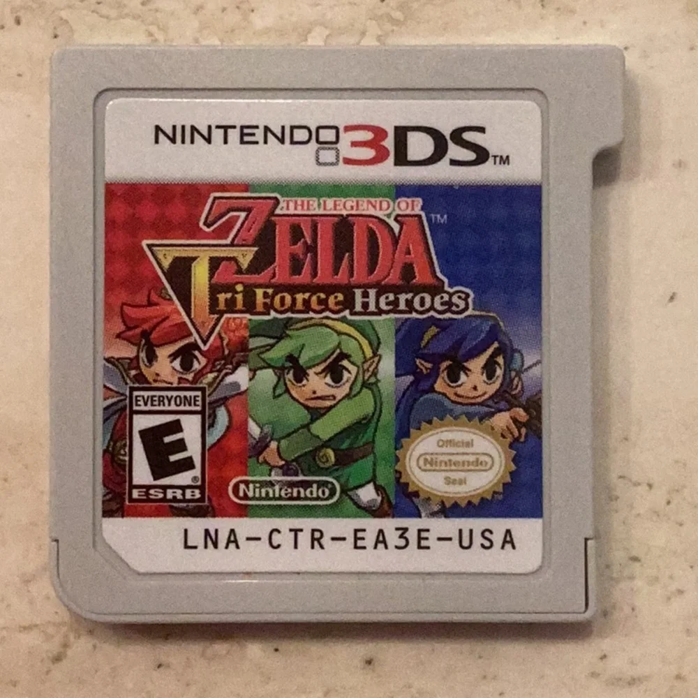 Legend Of Zelda Tri Force Heroes Nintendo 3DS Game